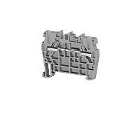 Клемник PYK2.5 пружинный быстрозажимной 2.5мм2 (серый)