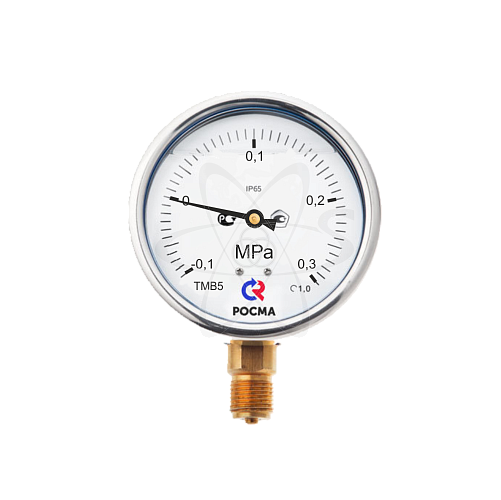 Мановакуумметр ТМВ-520Р.00 (-0,1...+0,3МPа) G1/2.1,0 с гидрозаполнением