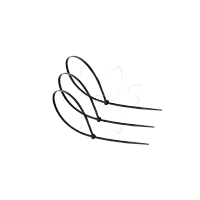 Кабельная стяжка нейлон 3х100мм черный 100шт