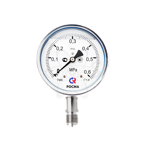 Манометр ТМ-621Р.00 (0...0,6 MPa) М20х1.5 кл1,0