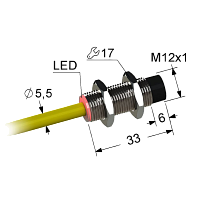 Индуктивный датчик PS2-12M33-4N11-K 