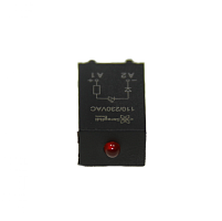 LED-сигнал для колодки RT78625 красный 220VAC