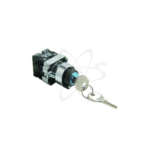 Переключатель  SBY5-20Y/31 (2NO) на 3 положения с ключом