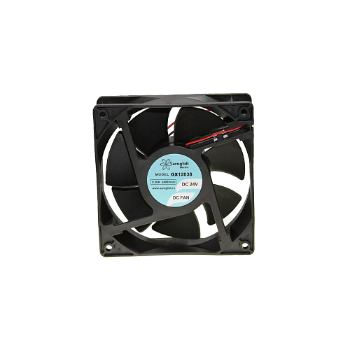 Вентилятор GX12038-0,30А/24VDC 3400 об/мин 