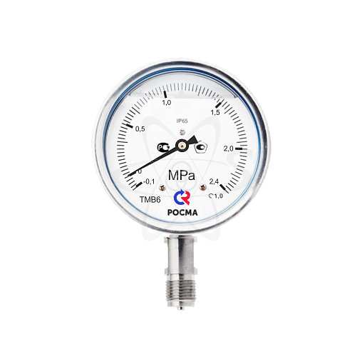 Мановакуумметр ТМВ-621Р.00 (-0,1...+2.4МРа) G1/2.1,0