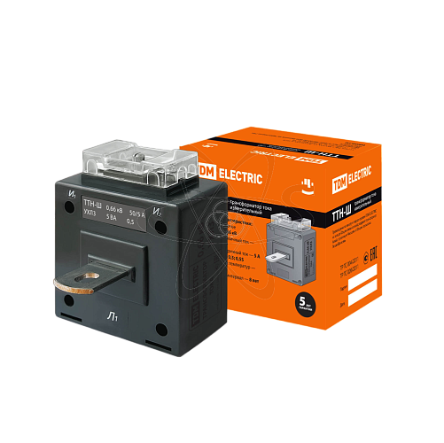 Трансформатор тока ТТН-Ш 300/5А 5VA/0,5