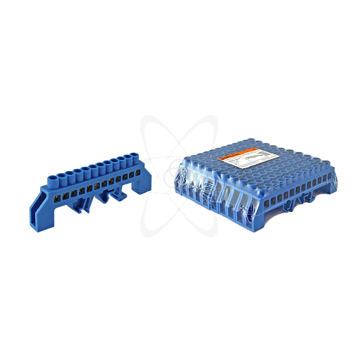 Шина "N" нулевая в изоляторе 8х12мм 12 групп