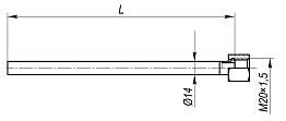 Трубка отводная ТО-П2-1.35
