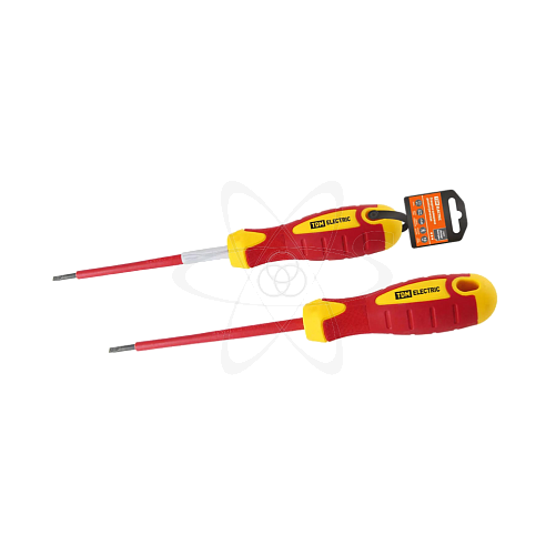Отвертка шлицевая диэлектрическая тип SL6x150, серия «ЭкспертЭлектрик» TDM