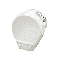 Разьем РШ-ВШ 32А 250В 2Р+РЕ ОУ белый