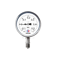 Мановакуумметр аммиачный ТМВ- 621Р.00(-0,1...+0.5МРа) (-70-+5C) G1/2. 1,0.NH3