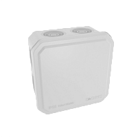 Коробка ответвительная с 8+2 кабельными вводами д.25/20 мм, IP55,100х100х50 мм