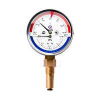 Термоманометр ТМТБ 41Р.2 (0...120С) (0...1,6МPа) G1/2 кл2.5