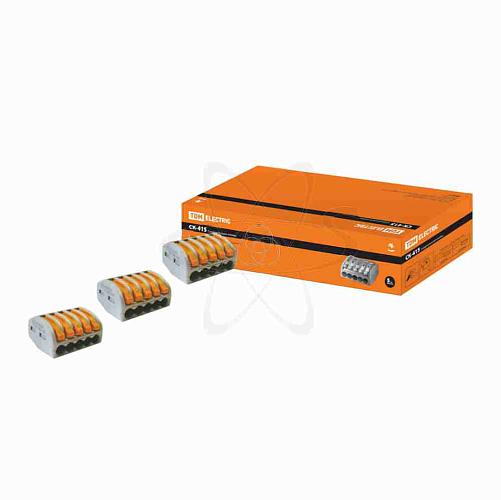 Соединительная клемма 5 входов СК-415 (2,5мм2)