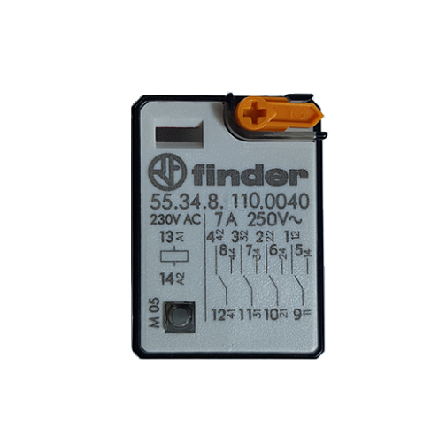 Реле Finder 55.34.8.110.0040 7A 110B AC 4группы