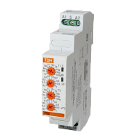 Реле времени РВЦ-0,1с/100дн-8А-230В-DIN (циклическое, 0,1с-100дней, 230В AC)