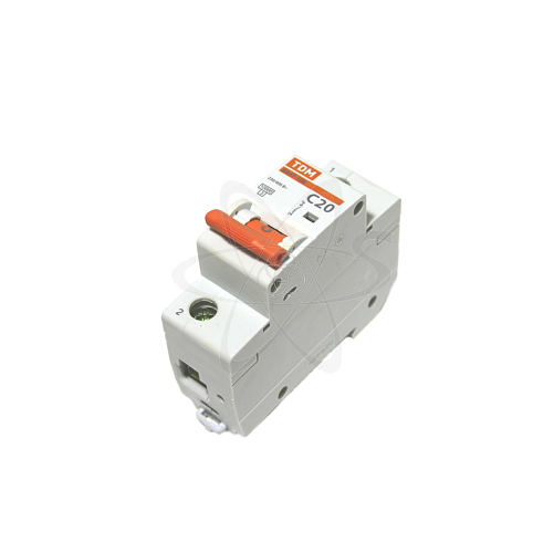 Автом. выключатель ВА47-100 1Р  20А 10кА х-ка С