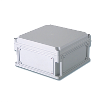 Корпус IP67,600х300х160 (выс.крышки 35),стнк.выбв.флнц.,непрозр.крыш