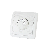 Светорегулятор (RL, 600Вт) поворотный белый "Валдай" TDM