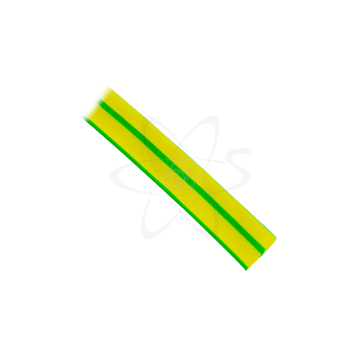 Термоусаживающаяся трубка ТУТ 10/5(1,0)желто-зел