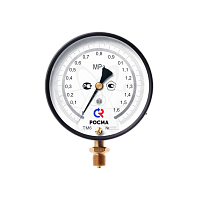 Манометр образцовый ТМ-610РМТИ.00 (0...1,6 MPa)М20х1,5.кл0,4 