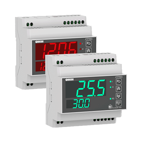 2ТРМ0-Д.У2.RS -измеритель двухканальный с RS485