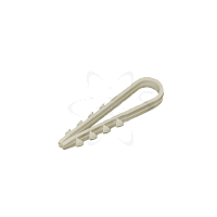 Дюбель-хомут ДХК-25 19-25мм кругл. каб. белый