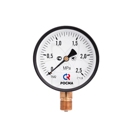 Манометр ТМ-210Р.00 (0...2,5 MPa) М12х1.5 кл2.5