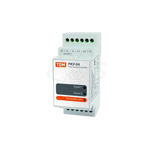 Реле контроля уровня РКУ-03-1нас/2рез/4ур-230/400В(без датчиков) DIN