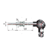 ДТПК035-0100.500(ТХА, L=500мм, d=8мм, -40+800С)