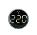 Вольтметр мини ADV-22DV(W) белый (Круглый)