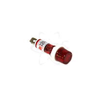 Лампа N диам. 9мм обычная красная 230В