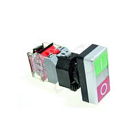 Кнопка SBS0-DY-11DS "Пуск-Стоп" LED 230В 1р+1з