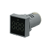 Вольтметр мини ADV-22FDV(W) белый