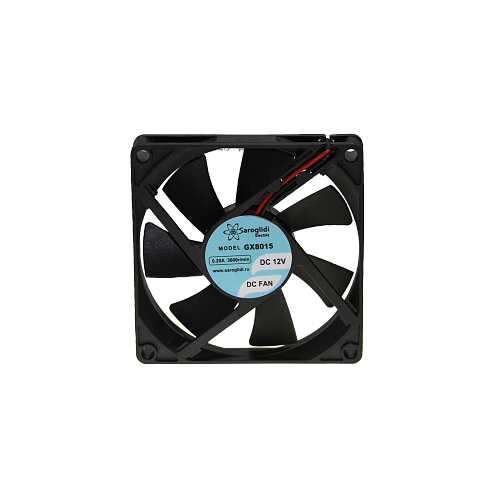 Вентилятор GX8015 0,20А/12V DC 3600 об/мин