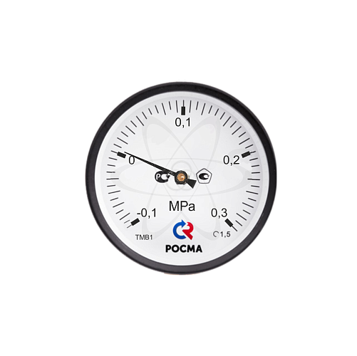 Мановакууметр ТМВ-110Т.00 (-0,1....+0,3МРа) G1/8.2,5