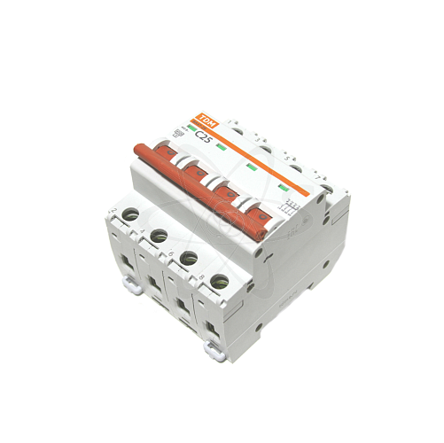 Авт. выключатель ВА47-29 4Р 25А 4,5кА х-ка С