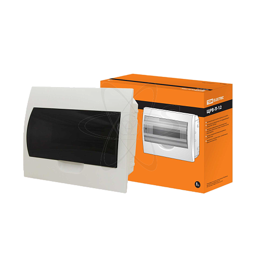 Бокс ЩРВ-П-12 модулей встраиваемый пластик