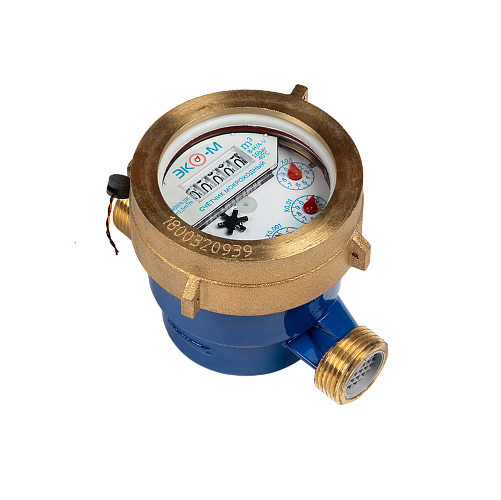 Водосчетчик ЭКОМЕРА-20 Мокроходный (с глицерином) L130