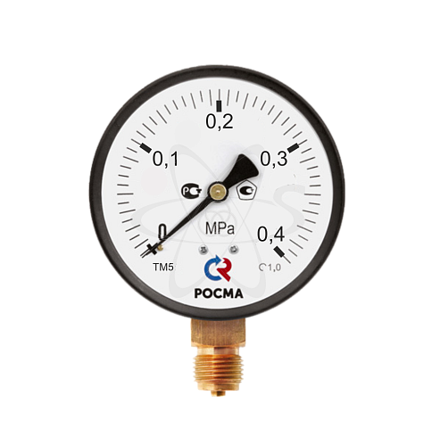 Манометр ТМ-510Р.00 (0...0,4 MPa) М20х1,5 кл1.0