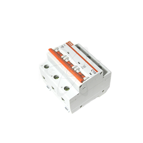 Автом. выключатель ВА47-100 3Р  10А 10кА х-ка С