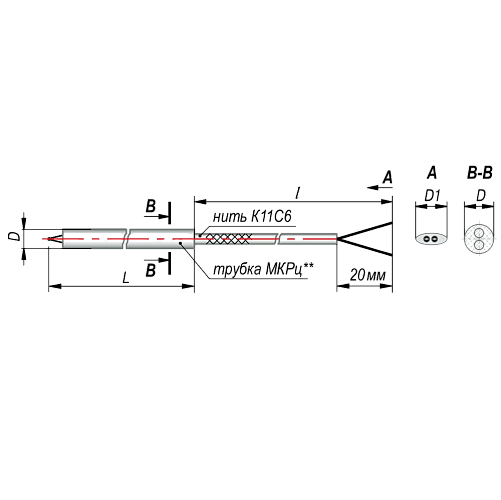 ДТПL031-1,2/0,3/0,6