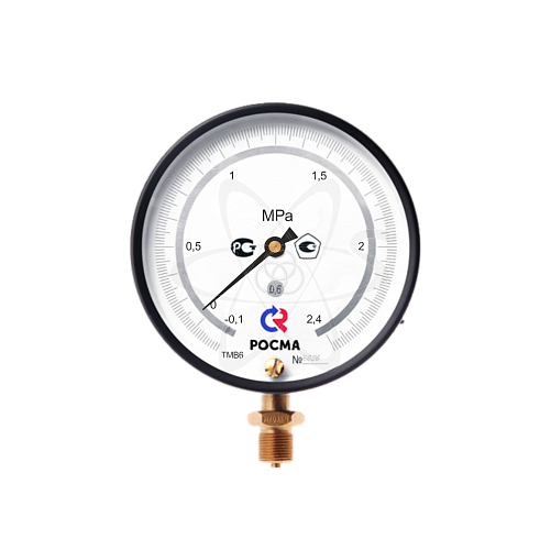 Мановакуумметр образцовый ТМВ-610РМТИ.00(-0,1-2.4MPa) G1/2.0,6