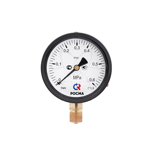 Манометр ТМ 100 (0...0.6MPa) кл1.5 G1/2 