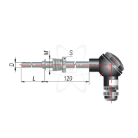 ДТПХхх5 термопары с коммутационной головкой