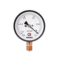 Вакуумметр ТВ-510Р.00 (-1...0) G1/2 кгс/см2.кл1.5 