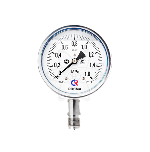 Манометр ТМ-321Р.00 (0...1.6 MPа) М12х1.5 кл1.5