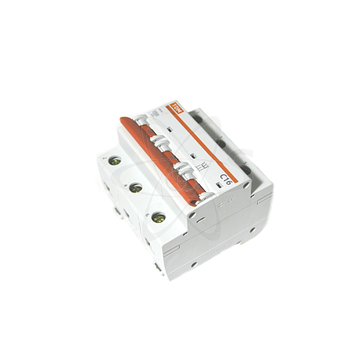 Автом. выключатель ВА47-100 3Р  16А 10кА х-ка С