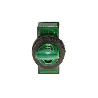 Тумблер автомобильный 24DC 3 ножки зеленый