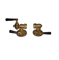 Запорное устройство указателя уровня 12б2бк Ру-16 (комплект)